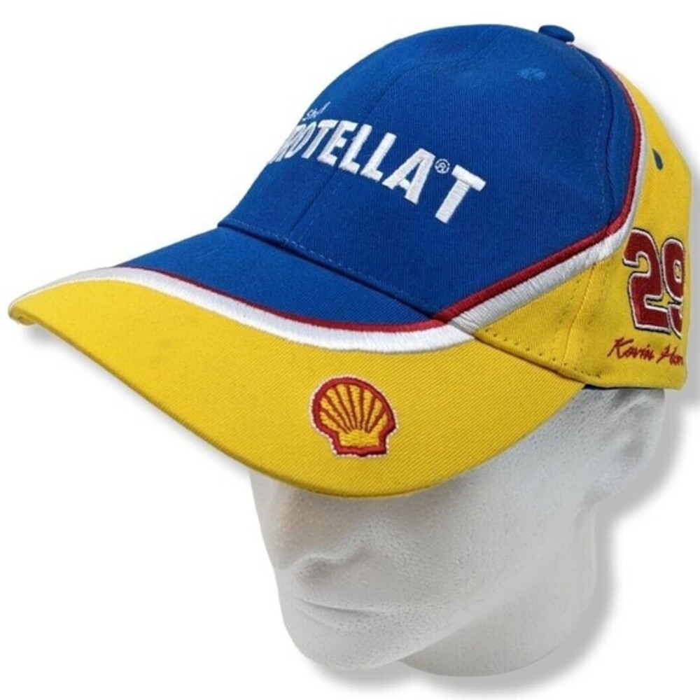 Shell ROTELLA T NASCAR Kevin Harvick #29 Embroidered Adjustable Hat Cap